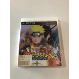 Jogo Ps3 Naruto Generation Original Mídia Física Em Japonês