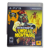 Jogo Ps3 Red Dead Redemption Undead Nightmare - Usado