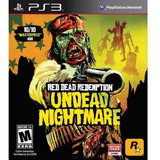 Jogo Ps3 Red Dead Redemption Undead Nightmare Físico