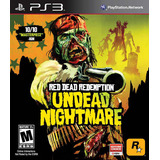 Jogo Ps3 Red Dead Redemption Undead Nightmare Lacrado