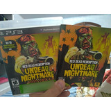 Jogo Ps3 Red Dead Redemption Undead Nightmare Semi Novo 