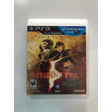 Jogo Ps3 Resident Evil 5 Gold Edition Original Mídia Física