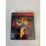 Jogo Ps3 Resident Evil 5 Original Mídia Física