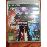 Jogo Ps3 Transformers Rise