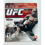 Jogo Ps3 Ufc Undisputed