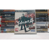 Jogo Ps3 Yakuza 4