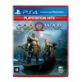 Jogo Ps4 God Of War 4 Ps4 Hits Mídia Física Novo Exclusivo