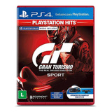 Jogo Ps4 Gran Turismo Sport - Novo - Lacrado
