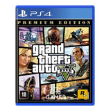 Jogo Ps4 Grand Theft Auto V Premium Edition Gta 5 Fisica