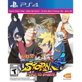Jogo Ps4 Naruto Storm 4 Road To Boruto Midia Fisica