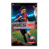 Jogo Psp Futebol Pro Evolution Soccer Pes 2009 Playstation 