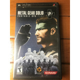 Jogo Psp Metal Gear