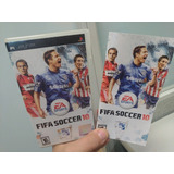 Jogo Psp Umd Fifa Soccer 10 Completo Inteiro Raridade !