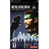 Jogo Psp Umd Metal Gear Solid Portable Ops Plus Somente Umd 
