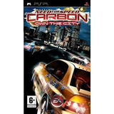 Jogo Psp Umd Need For Speed Carbon Own The City Somente Jogo