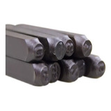 Jogo Puncao Marcação Bater Algarismo Starfer 10mm Peças