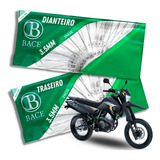 Jogo Raio Yamaha Xtz 250 Lander X Motard Aro 17 Inox 3 5mm
