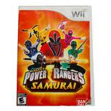 Jogo Raro Power Ranger Samurai Nintendo Wii - Original