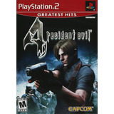 Jogo Resident Evil 4 Ps2 Mídia Física Lacrado Original