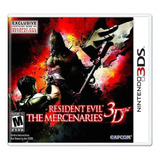 Jogo Resident Evil The Mercenaries 3d Nintendo 3ds