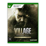 Jogo Resident Evil Village Gold Edition Físico Xbox One E X