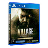 Jogo Resident Evil Village Gold Edition Ps4 Midia Fisica Br