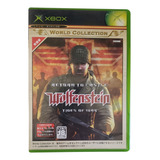 Jogo Return To Castle Wolfenstein Xbox Clássico Original Jp