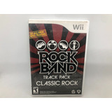 Jogo Rock Band Track Pack Classic Rock Nintendo Wii Original