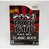 Jogo Rock Band Track Pack Classic Rock Para Nintendo Wii
