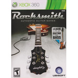 Jogo Rocksmith Guitar Games Xbox 360 Original Mídia Física