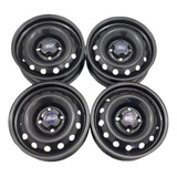 Jogo Roda Ferro Ford 14 4x108 Ka Fiesta Escort Focus Courier
