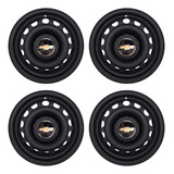Jogo Roda Ferro Gm Corsa Celta Prisma Montana Aro 14 4x100