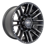 Jogo Roda Gt7 Off Road Strong Aro 17 6x139 Troller S10 Hilux
