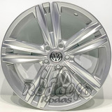 Jogo Roda Krmai S18 Tiguan R line Aro 18x7 5 100 Golf Polo