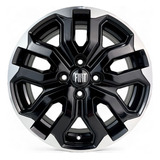 Jogo Roda Krmai S55 Fiat Strada Ultra Aro 15x6 4x98 Uno Mobi