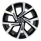 Jogo Roda Polo Gti Aro 18 Tala 7 5x100 Virtus Tcross