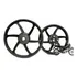 Jogo Roda Pop 100 100i Modelo 6 Palitos Ref. 8298 Preto