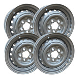 Jogo Roda Vw Kombi Standard Clipper Ferro Aro 14 5x112 Nova
