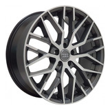 Jogo Rodas Audi R8 Zeus Zwar8 Aro 20 5x112 et45 Gra Dia Sb