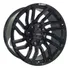 Jogo Rodas Dodge Ram 2500/3500 Zwat5 Aro 22x10 8x165 Preto