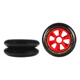 Jogo Rodas Freestyle Traxart High Performance 110mm 85a Shr Cor Preto
