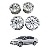 Jogo Rodas Honda Civic 2014 5 Furos Aro 16 Original
