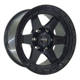 Jogo Rodas Off Road Block 43 Aro 17x9 6x139 Et 1 Preto Sb