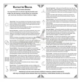 Jogo Runas Das Bruxas Wicca Pedra Jaspe Vermelho Pentagrama