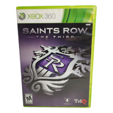 Jogo Saints Row 3 The Third Xbox 360 Original Mídia Física