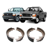 Jogo Sapata De Freio Traseiro Ford F250 F350 1998 1999 