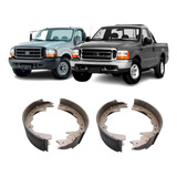 Jogo Sapata De Freio Traseiro Ford F250 F350 98 