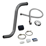 Jogo Sauna A Vapor P Steam Inox 9kw Kit Instalação 1 1 2