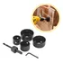 Jogo Serra Copo 6 Peças 32mmx A 54mm Para Madeira Pvc Gesso