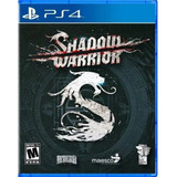 Jogo Shadow Warrior Ps4